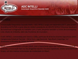 Futsal - Projeto ACD Intelli/Orlândia