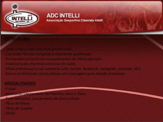 Futsal - Projeto ACD Intelli/Orlândia