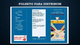 FOLHETO PARA DISTRIBUIR
 
