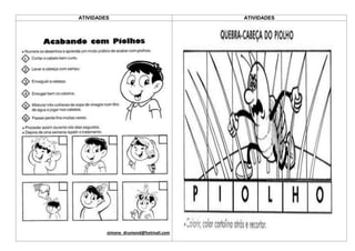 ATIVIDADES                            ATIVIDADES




         simone_drumond@hotmail.com
 