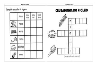 ATIVIDADES   ATIVIDADES
 