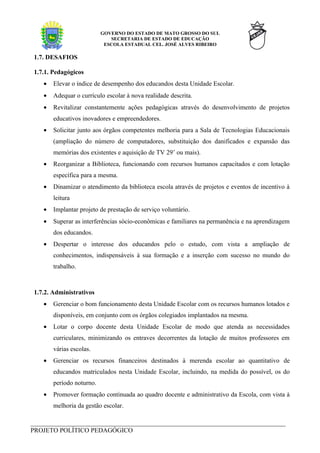 Projeto PolíTico Pedagpogico Do Cej Ar Cor. Coord.
