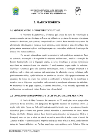 Projeto PolíTico Pedagpogico Do Cej Ar Cor. Coord.