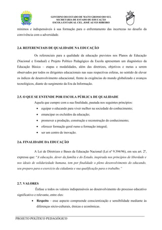 Projeto PolíTico Pedagpogico Do Cej Ar Cor. Coord.