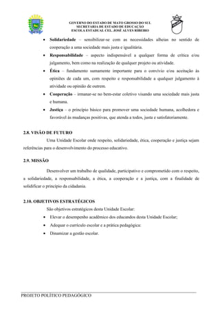 Projeto PolíTico Pedagpogico Do Cej Ar Cor. Coord.