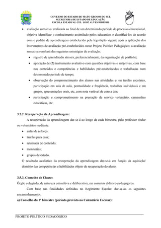 Projeto PolíTico Pedagpogico Do Cej Ar Cor. Coord.