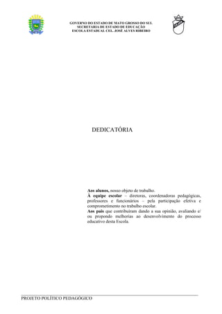 Projeto PolíTico Pedagpogico Do Cej Ar Cor. Coord.