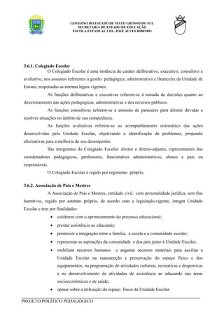 Projeto PolíTico Pedagpogico Do Cej Ar Cor. Coord.