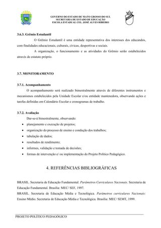 Projeto PolíTico Pedagpogico Do Cej Ar Cor. Coord.