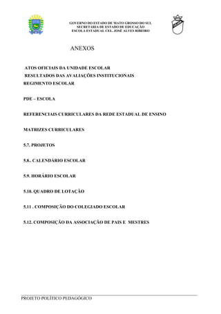 Projeto PolíTico Pedagpogico Do Cej Ar Cor. Coord.