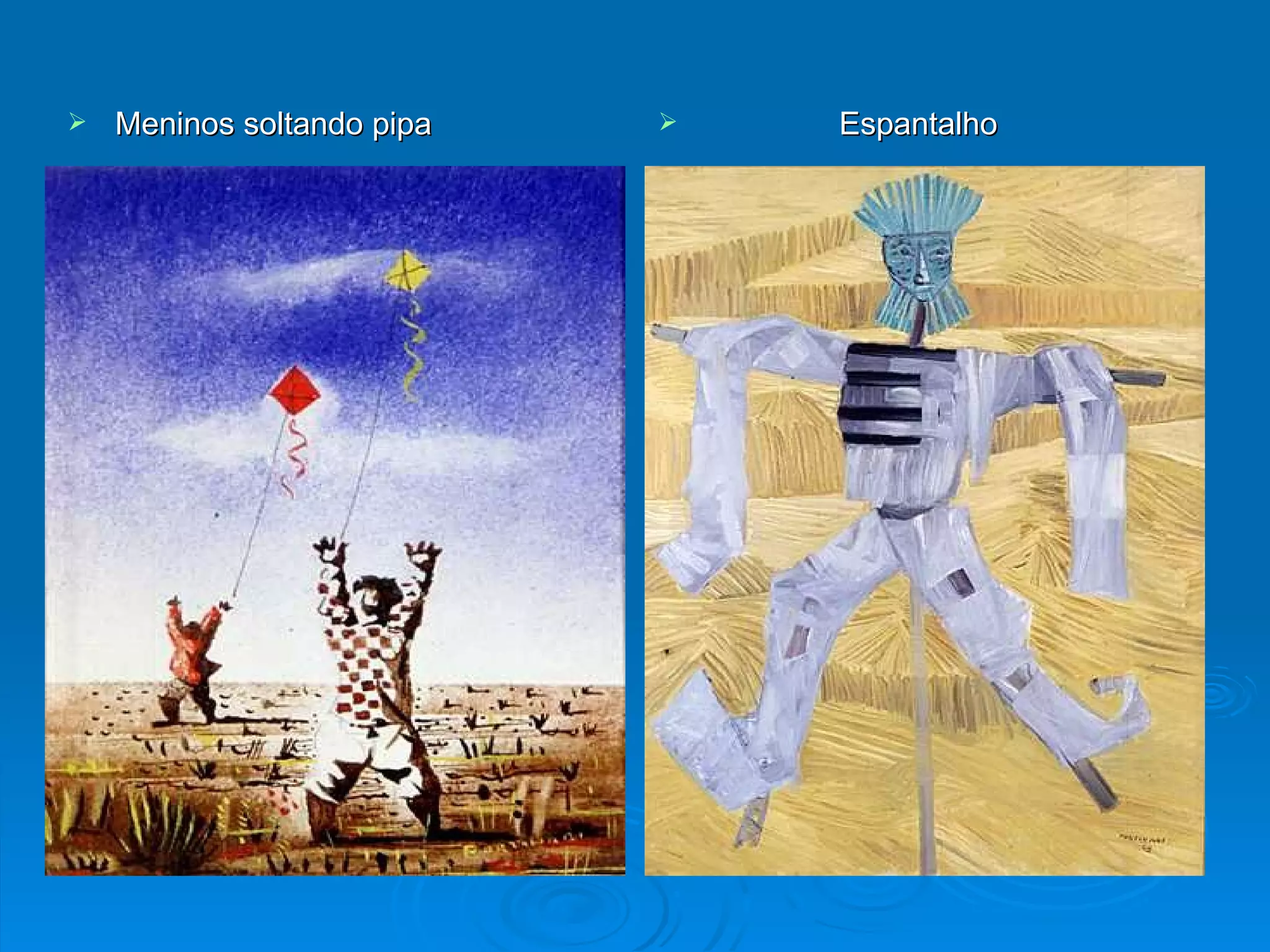 Meninos soltando pipa Espantalho 