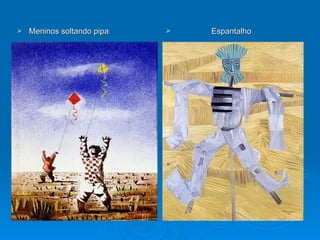 Meninos soltando pipa Espantalho 