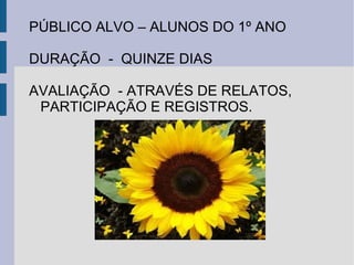 SUA IMPORTÂNCIA PARA A NATUREZA 