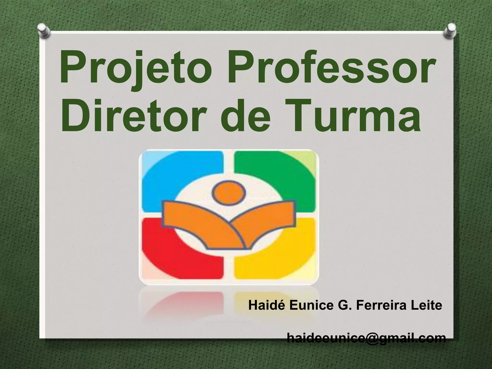 Projeto professor diretor de turma | PDF