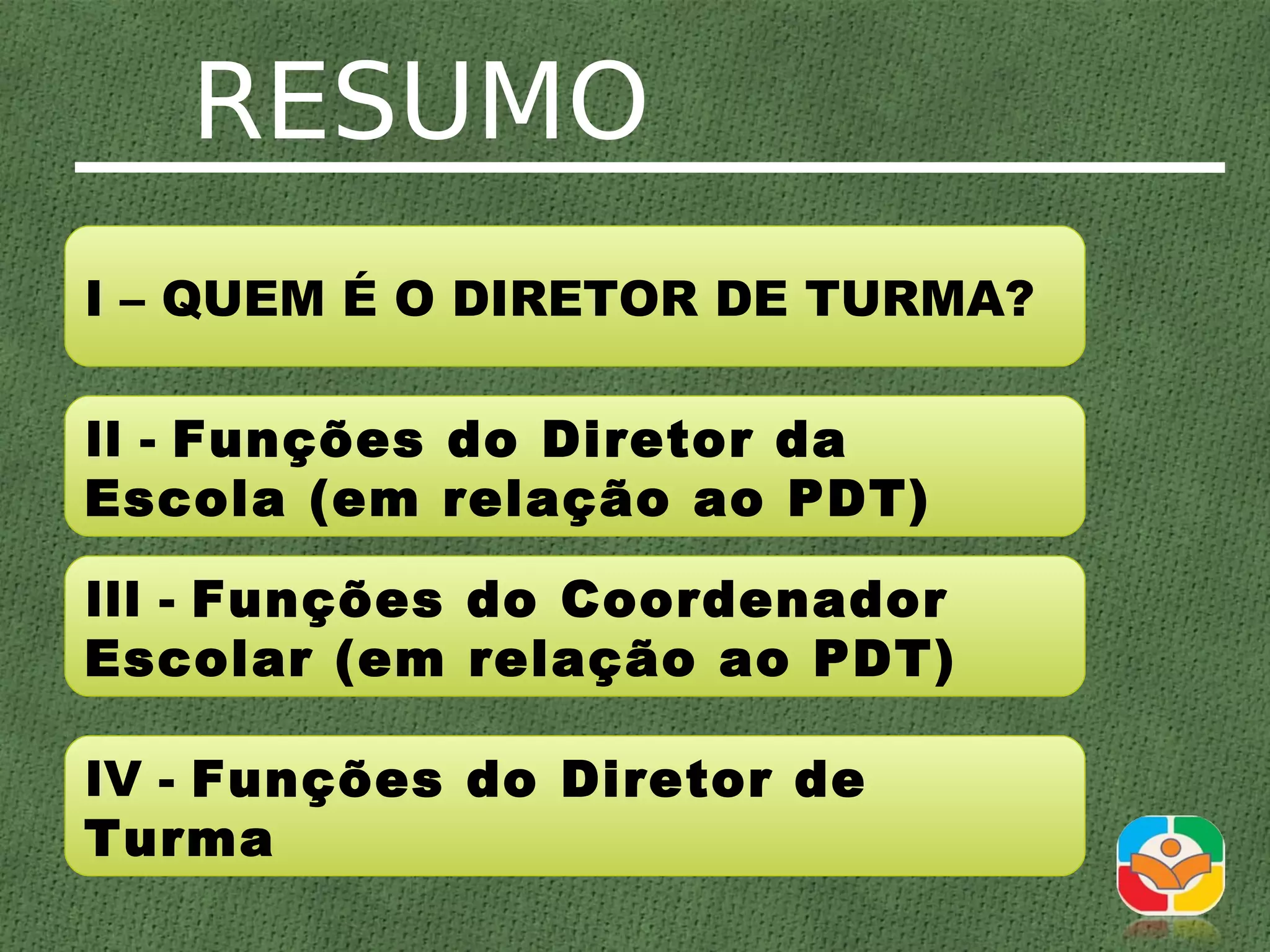 Projeto professor diretor de turma | PDF | Professional School ...