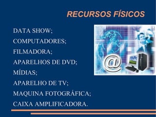 JUSTIFICATIVA Transformando assim as escolas, de fato, em ambientes preocupados em formar plenamente um ser humano que possa, entre outras coisas, dominar a própria máquina, objeto mágico deste momento histórico em que vivemos .  Com isso, vejo que o uso das novas tecnologias pode sim transformar o ambiente escola, facilitando e motivando o fazer pedagógico. 