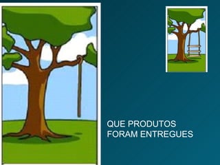 QUE PRODUTOS FORAM ENTREGUES 