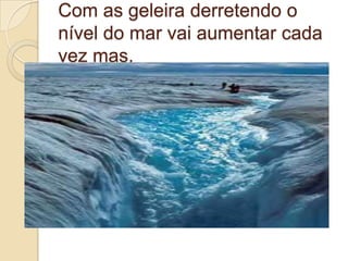 As queimadas liberam o gás carbônico que causa o aquecimento global.Se todas as industria ColaborassemNão aconteceria O aquecimento [global] Vamos colaborar Para acabarCom o aquecimento global.