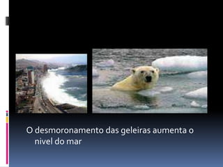 O mundo esta esquentando.