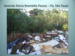 Avenida Maria Brambilla Passos – Pq. São Paulo
 