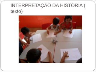 INTERPRETAÇÃO DA HISTÓRIA (
texto)

 