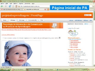 Página inicial do PA 