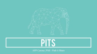 APP Carona | PitS - Path it Share
 