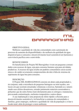 Projetos - síntese - Jequitinhonha