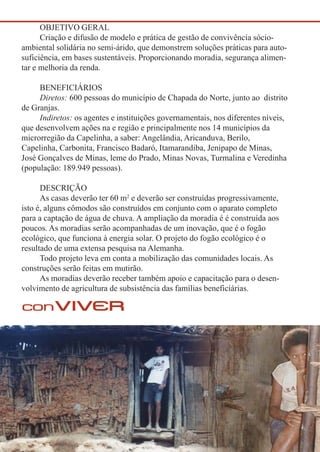 Projetos - síntese - Jequitinhonha