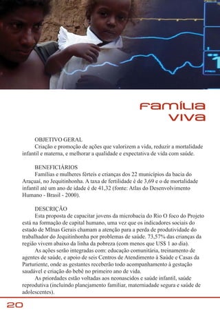 Projetos - síntese - Jequitinhonha