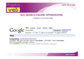 Projetos Web   Por Maike Robert