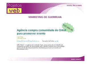 Projetos Web   Por Maike Robert