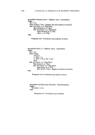 114   CAPITULO 14. PESQUISA EM MEMÓRIA PRIMÁRIA
 