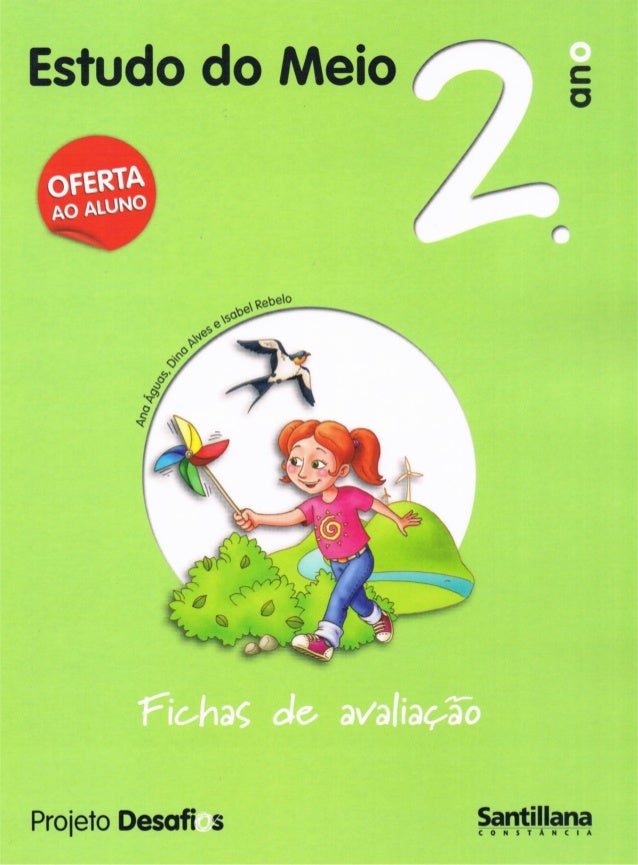 Projetos desafios   estudo meio - 2º ano - fichas avaliação