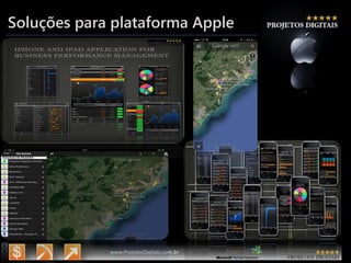 3/14/2015 46
www.microsoft.com.br/descubra
www.ProjetosDigitais.com.br
Soluções para plataforma Apple
 