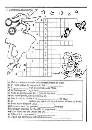 Projeto semana da pátria