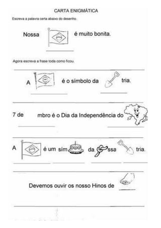 Projeto semana da pátria