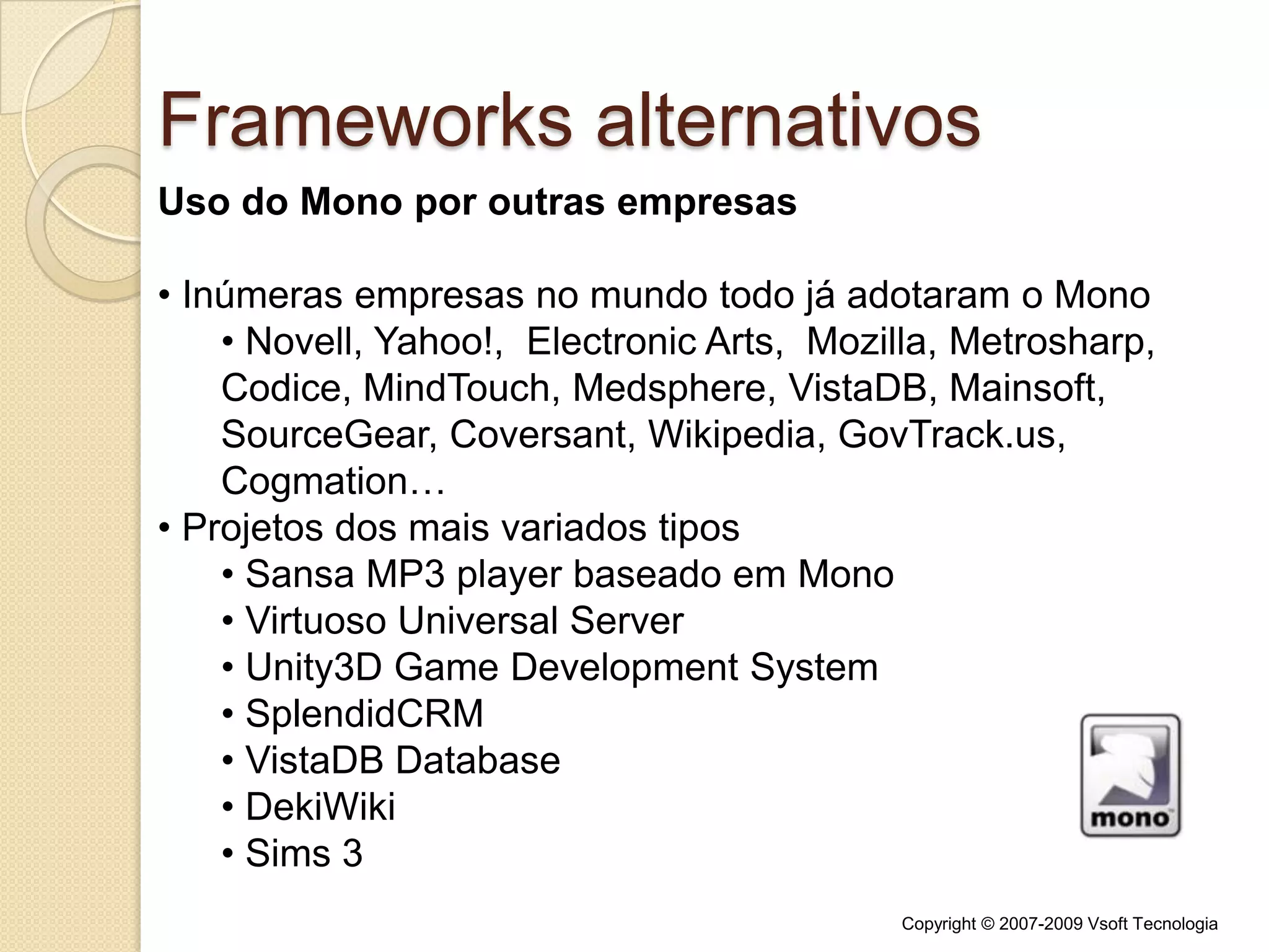  Aplicações embarcadas