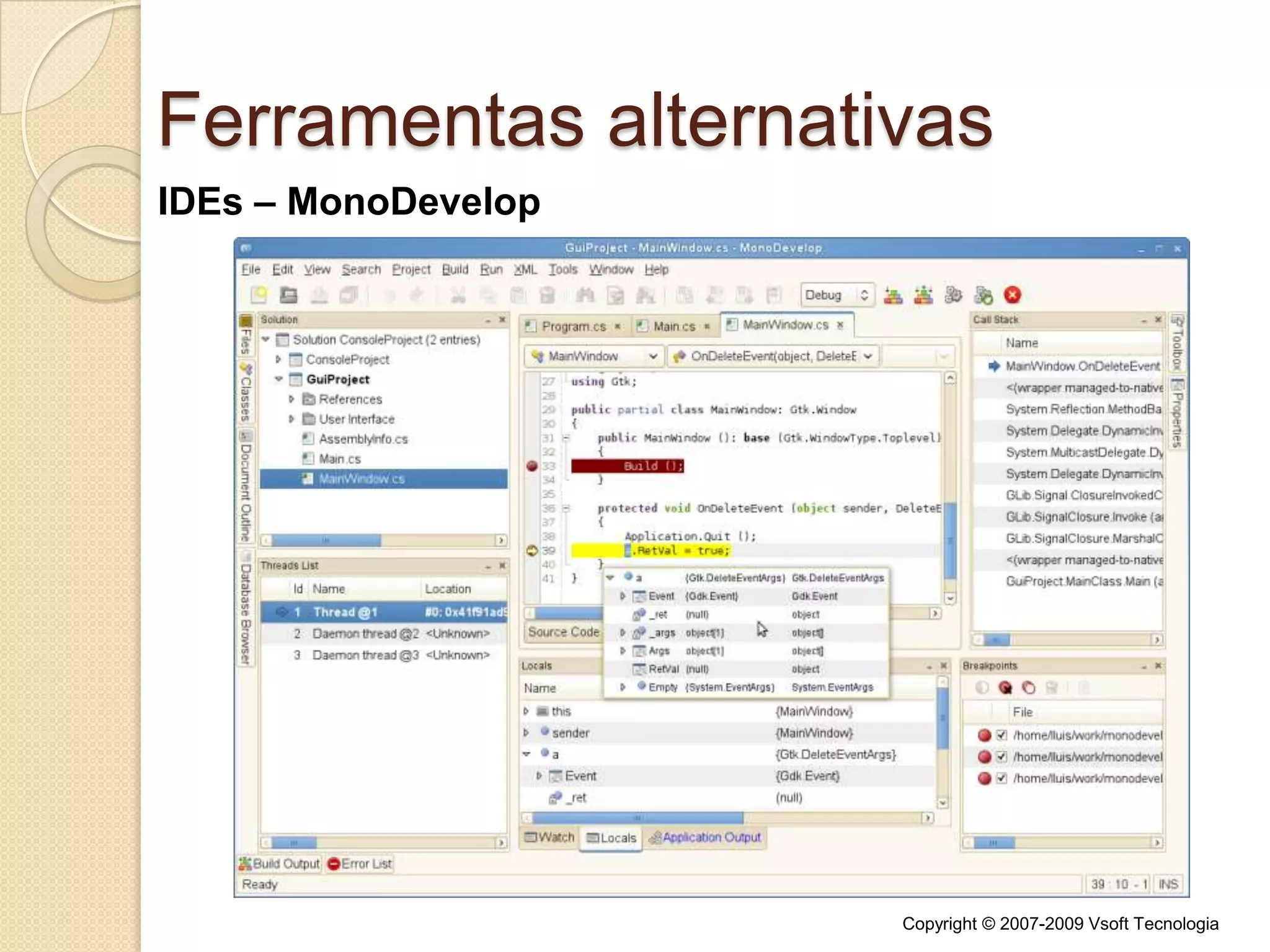  Implementação de referência para padronização do C# e CLI (CommonLanguageInfrastructure)