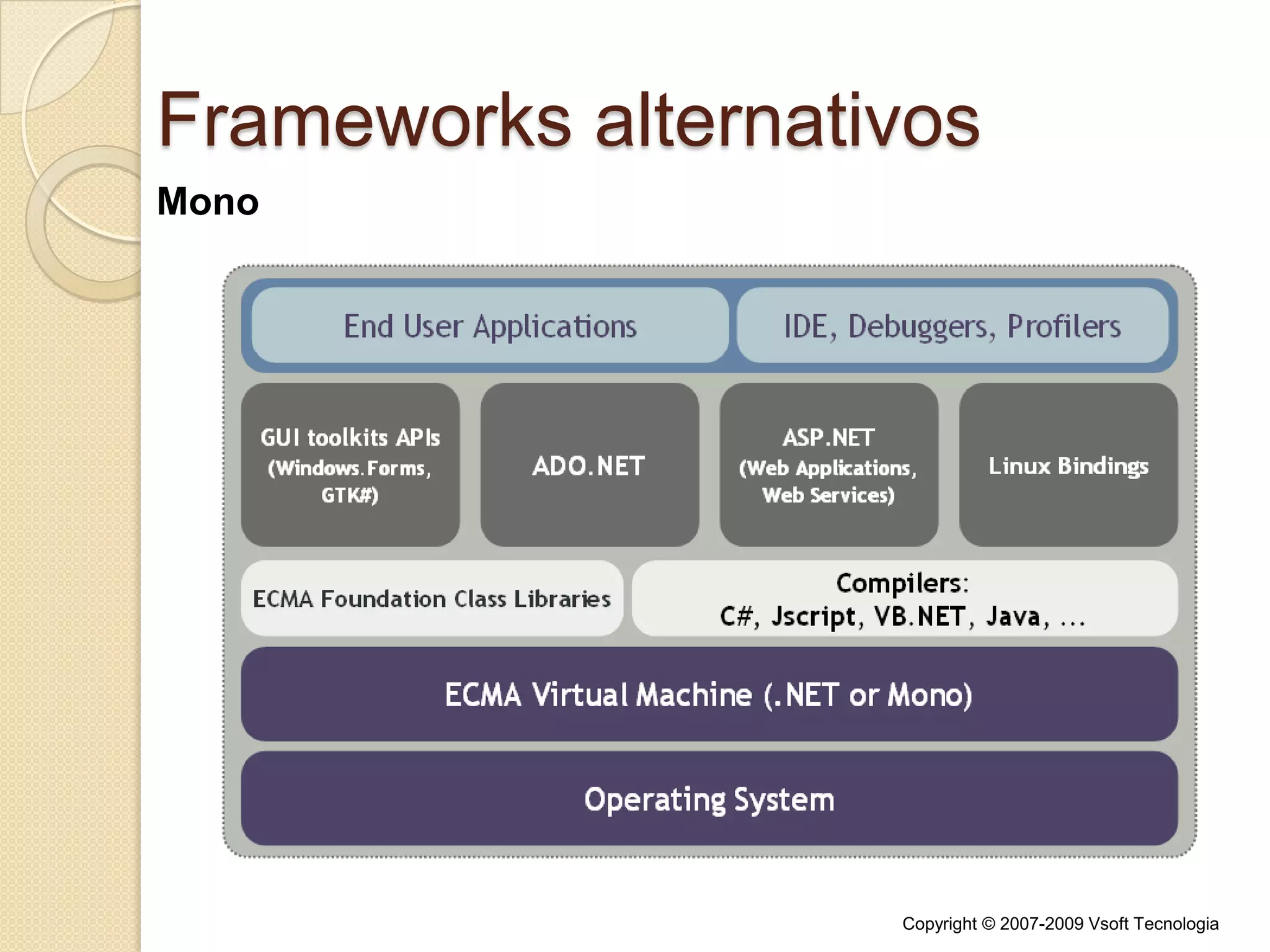  Principais vantagens em relação ao Java
