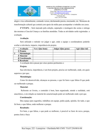 Projeto Transforme Poesia em Alimento