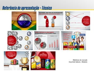 Referênciadeapresentação-Técnico
Referência de mercado
Coca-Cola Sabores - Relatório
 