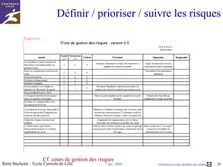 Organiser les tâches, déterminer le chemin critique.. PERT http://www004.upp.so-net.ne.jp/s_honma/schedule   Le chemin critique est le chemin où … Dates au plus tôt    Dates au plus tard date au plus tôt = date au plus tard.  … Quel est son intérêt ? … .. un retard sur le chemin critique retarde la  date de fin  du projet .. Accélérer le chemin critique permet de terminer le projet plus vite 