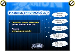 F T ra n sf o                                             F T ra n sf o
          PD                   rm                                   PD                   rm
      Y                                                         Y
 Y




                                                           Y
                                er




                                                                                          er
ABB




                                                          ABB
                          y




                                                                                    y
                       bu




                                                                                 bu
                                    2.0




                                                                                              2.0
                     to




                                                                               to
                  re




                                                                            re
                he




                                                                          he
           k




                                                                     k
          lic




                                                                    lic
      C




                                                                C
      w                        om                               w                        om
  w




                                                            w
          w.                                                        w.
               A B B Y Y.c                                               A B B Y Y.c




                                             Como me
                                             cadastro?

                                           Como pago as
                                             faturas?


                                                Isto é
                                             pirâmide ?


                                          Como controlo
                                           minha rede ?


                                            Onde recebo
                                            os prêmios?
 