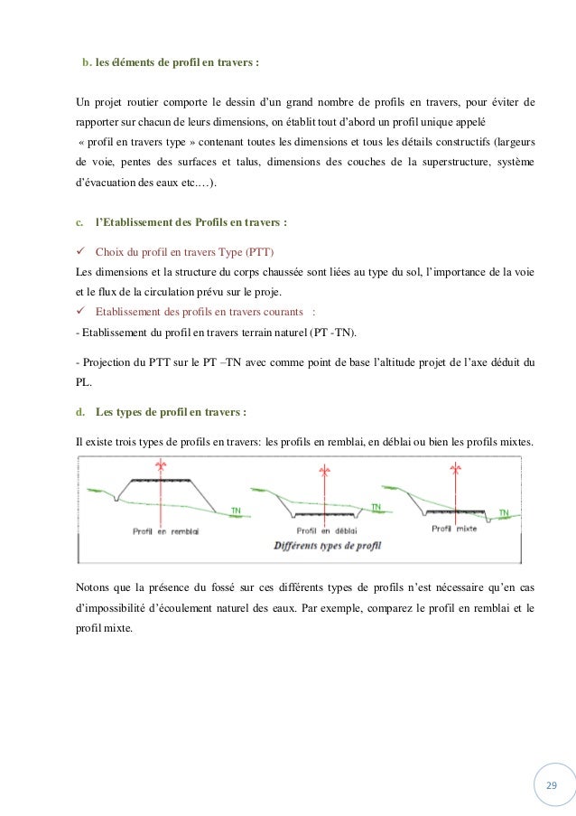 Projet routier