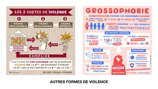 AUTRES FORMES DE VIOLENCE
 