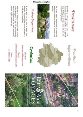 55
Plaquette en anglais
 