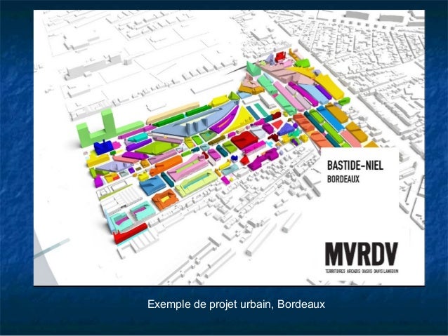 Cours Projet urbain
