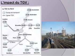 L’impact du TGV :

 