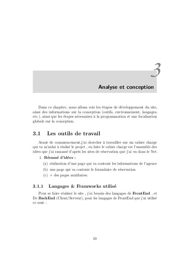 Rapport de mon First Projet Web à l'Ecole Supérieure de Technologie d…